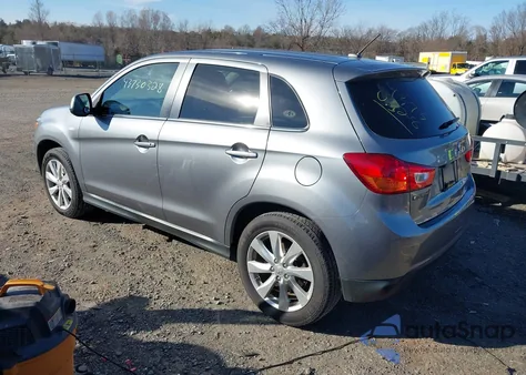 2014 Mitsubishi Outlander Sport Se из США, поврежденный, VIN 4A4AR4AU2EE019302